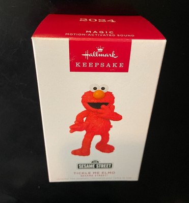 Hallmark Keepsake Ornament 2024 Magic Motion Activated Tickle Me Elmo NIB