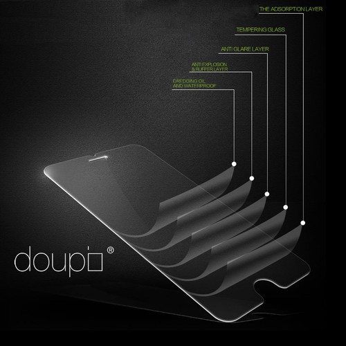 9H Tempered Glass IPHONE 8/7 / Se 2020 HD Display Protection Anti Scratch Film - 第 3/6 張圖片