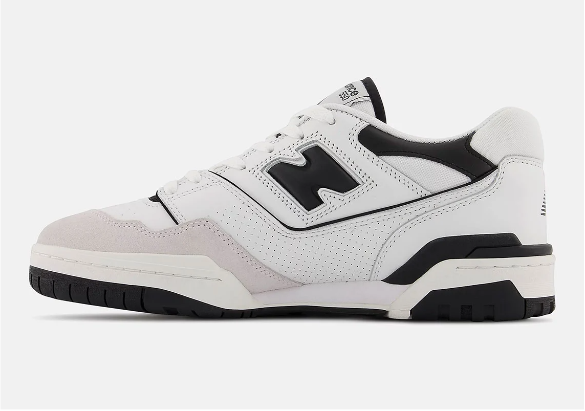 New Balance 550 Sea Salt Black 9.5 BB550LM1 White Oreo Aime New Balance 550 Sea Salt Black 9.5 BB550LM1 White Oreo Aime