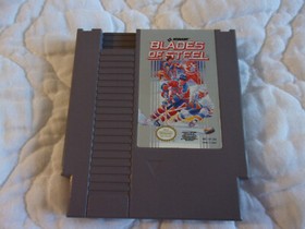 NINTENDO NES BLADES OF STEEL HOCKEY VIDEO GAME BOX MANUAL 1988 KONAMI JAPAN
