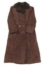 Vintage Shearling Coat | Small | Double Breasted Jacket Leather Sheepskin 77al