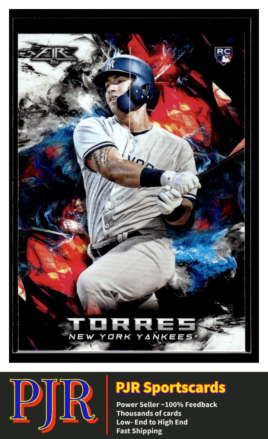 2018 Topps Fire #119 Gleyber Torres New York Yankees 2