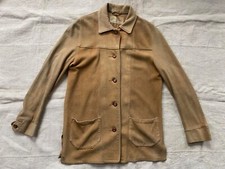Vintage 1960s L.l Bean American Womens Buckskin Work Shirt Jacket Overshirt. S/m