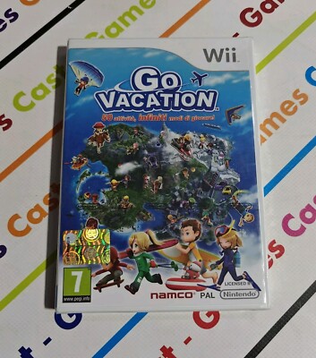 GO VACATION NINTENDO WII AND WIIU NEW ITALIAN VERSION NEW SEALED PERFECT