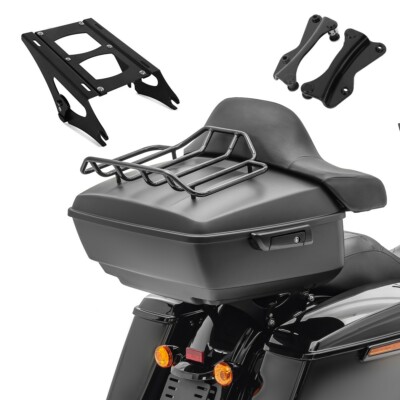 Topcase King OLM für Harley Road King Classic 14-19 + Anbaukit