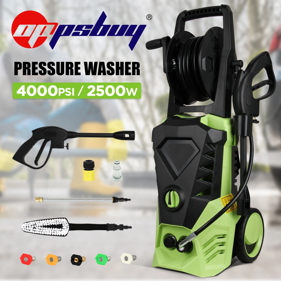 Universal 4000PSI High Pressure Washer Cleaner Electric Water Gurney 10M Hose