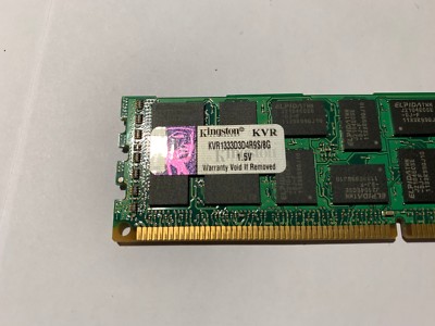 8GB DDR3 reg. ECC - Kingston KVR1333D3D4R9S/8G - getestet