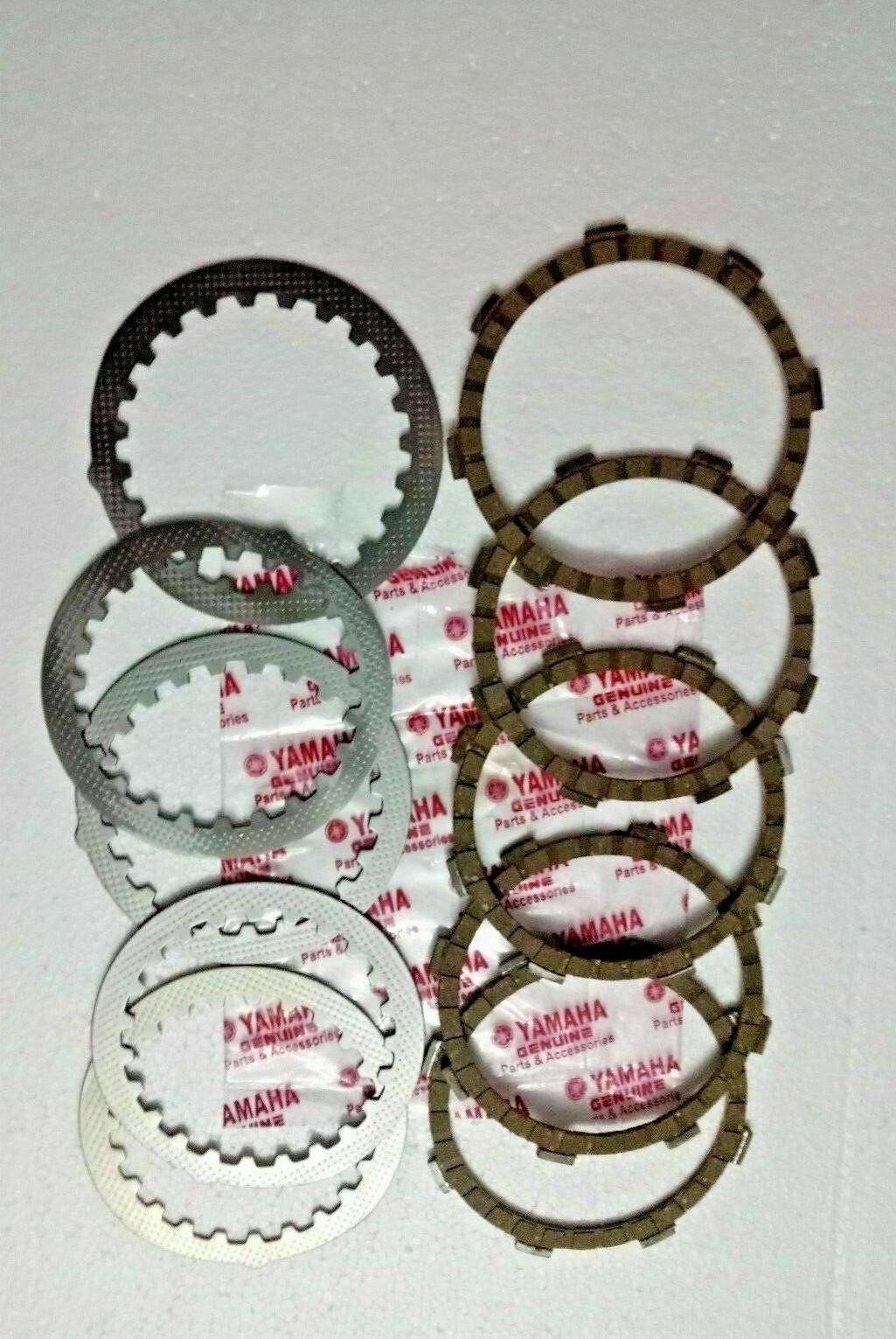 YAMAHA OEM RX100 CLUTCH FRICTION PLATE & DISC KIT RX115 DT100 RX135