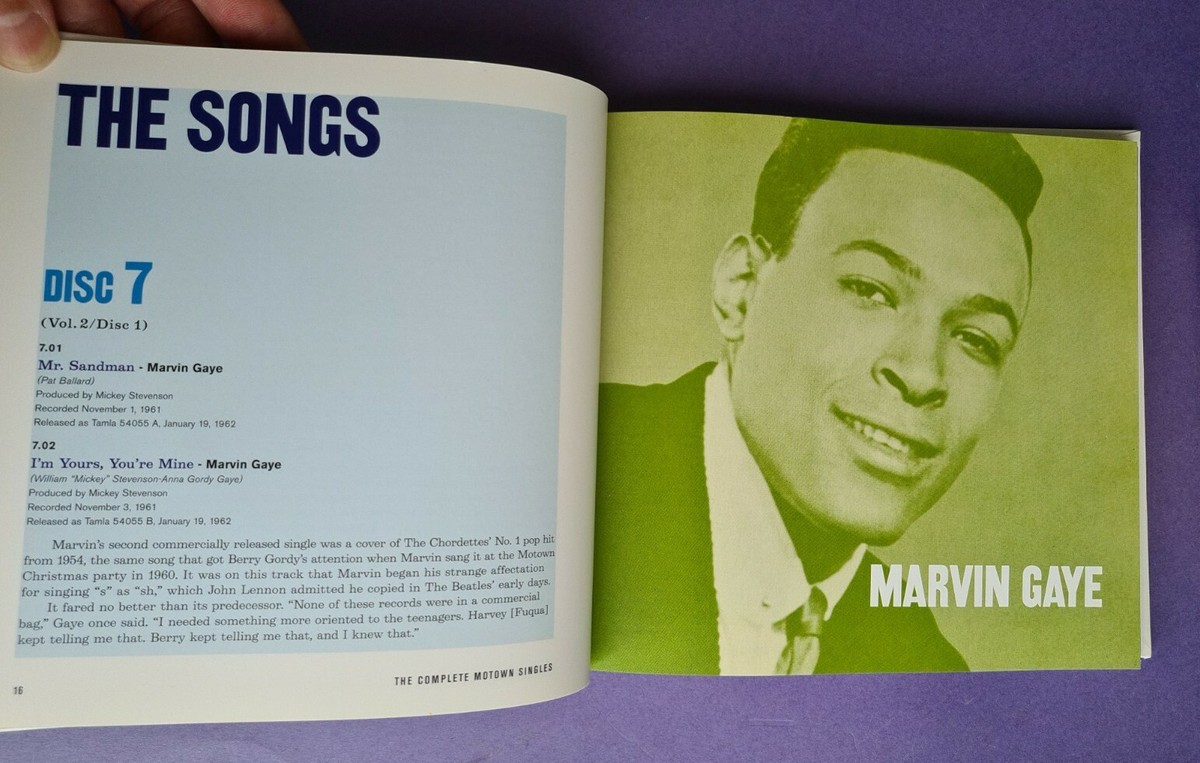 Motown complete singles vol 2 1962 4CD book box set Mary Wells 45 