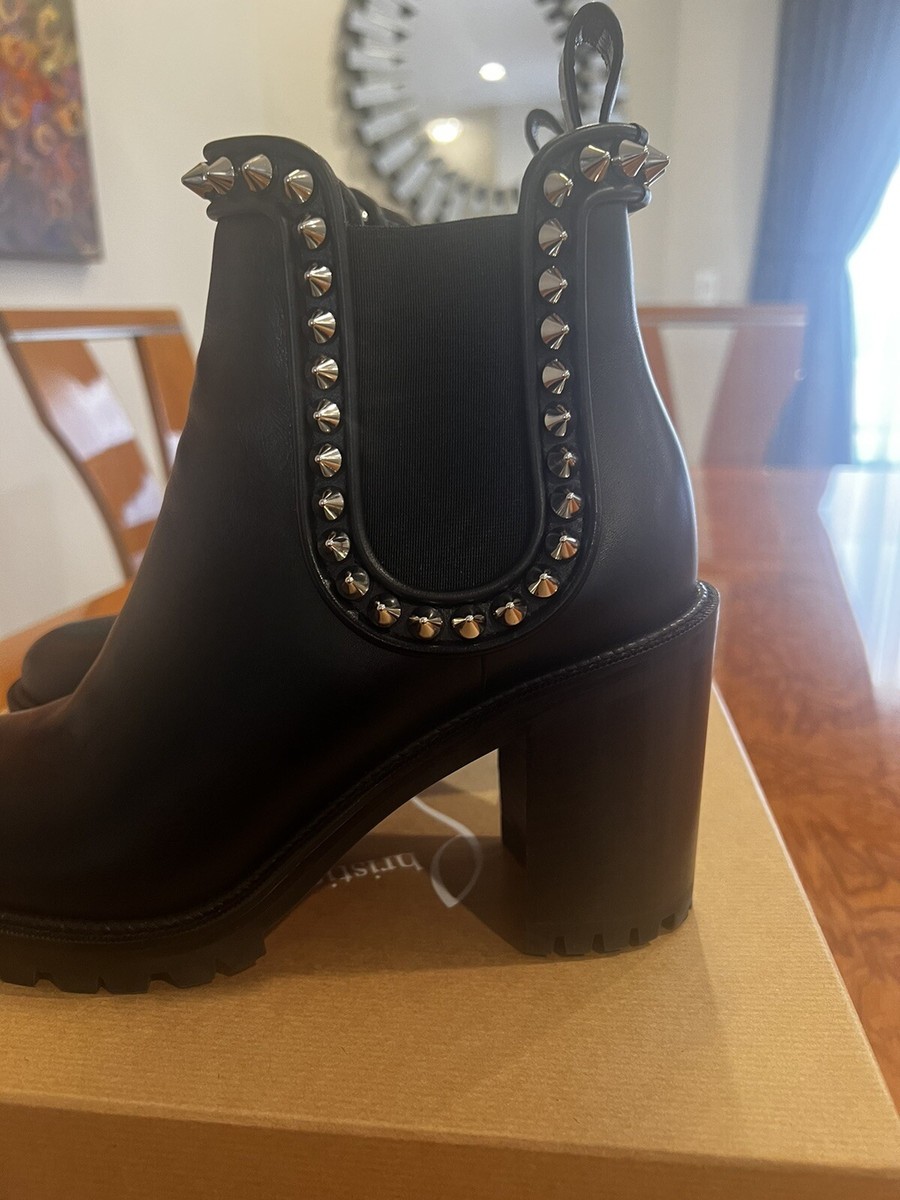 クリスチャンルブタン　Capahutta Christian Louboutin Capahutta 70 Spiked Boots Size 42 | eBay