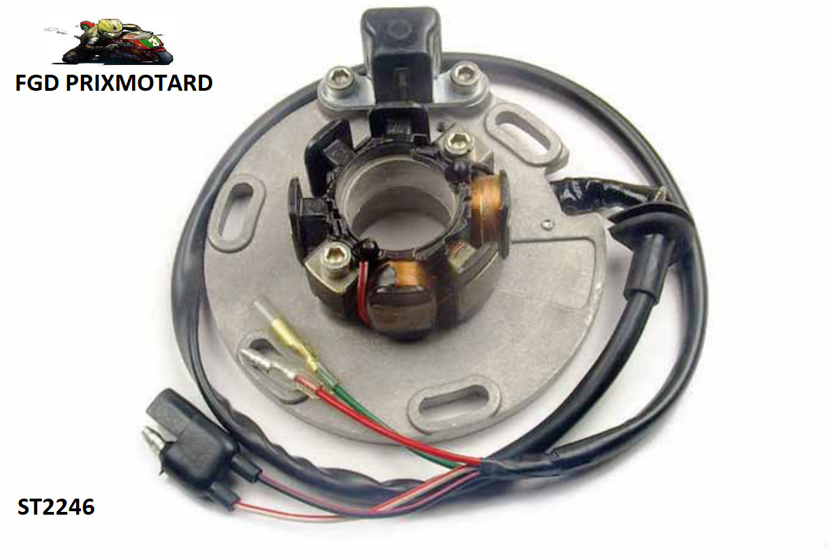 Stator d'allumage Suzuki RM 250 1994-1996 avec bobinage en cuivre renforcé