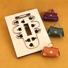 Mini Handbag Leather Craft Cutting Die Wallet Punch Cut Mold