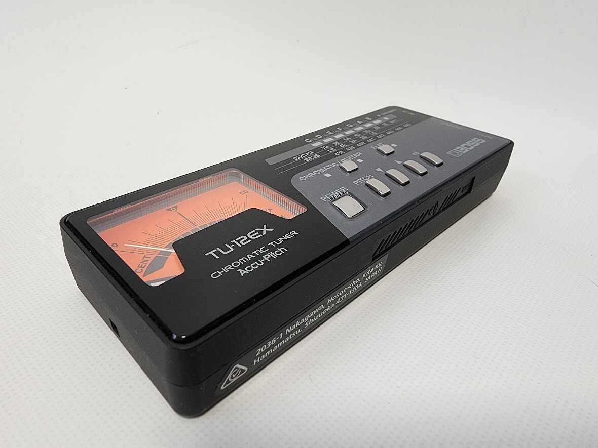 BOSS TU-12EX guitar bass tuner Chromatic Tuner | eBay
