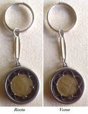 Porte-clé Métal Divers Espana Mondial Football 82 Pièce de 1 Pta mobile