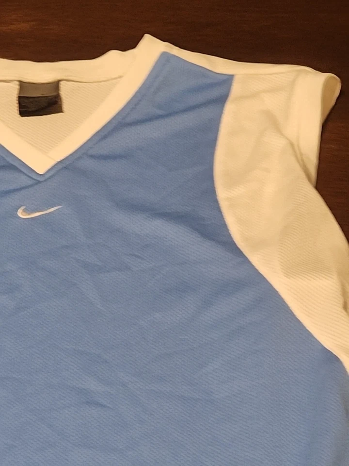 Vintage Nike Basketball Jersey Size XL 16-18 Y2K Center Swoosh Polyester Shorts - Image 4 of 4