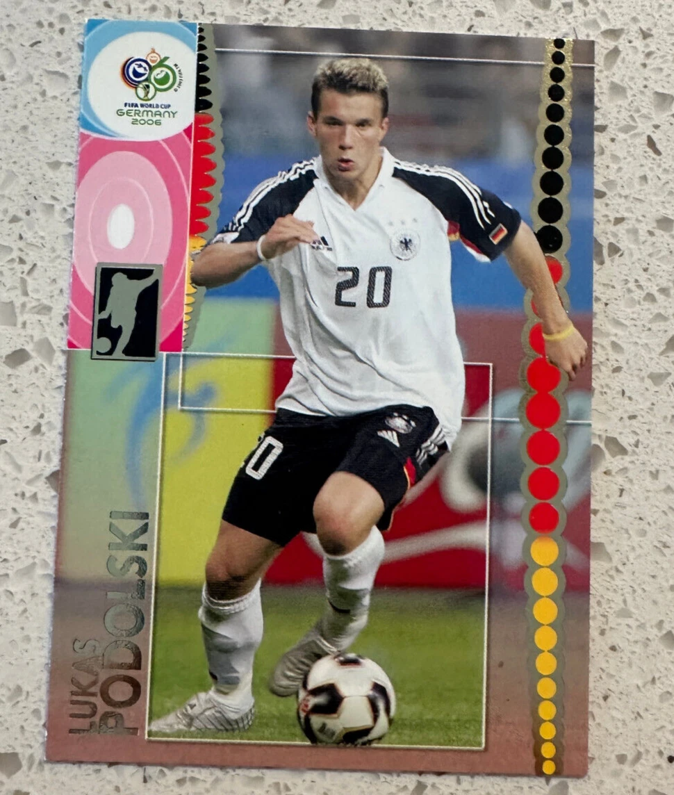 Carte Panini Miroslav Klose Coupe Du Monde 2006 #124 GOAAAL! Allemagne - Originale