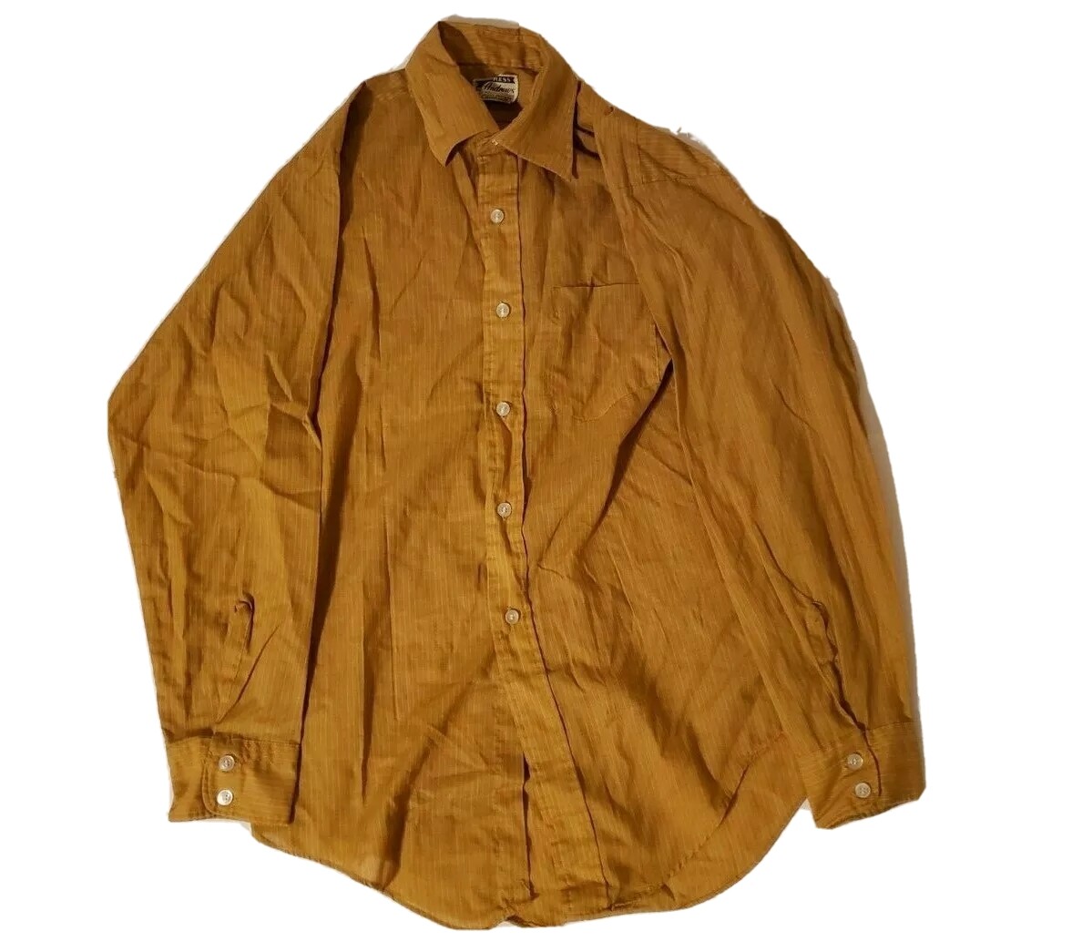 1950s mens dress shirt 1950's Cotton Poplin Shirt (SH1950)