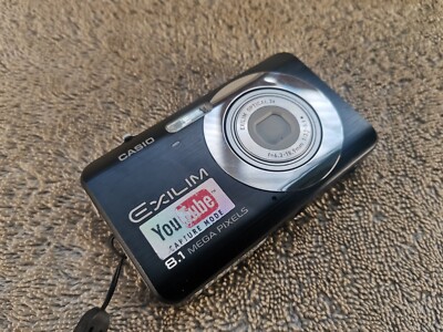 Casio Digital Camera Exilim EX-Z80 8.1MP Black Tested | eBay