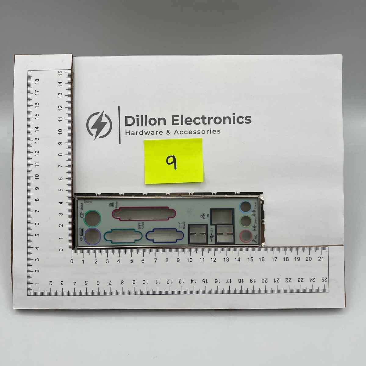 i/o shield plaque arriere en PLA pour ASUS Z87-K
