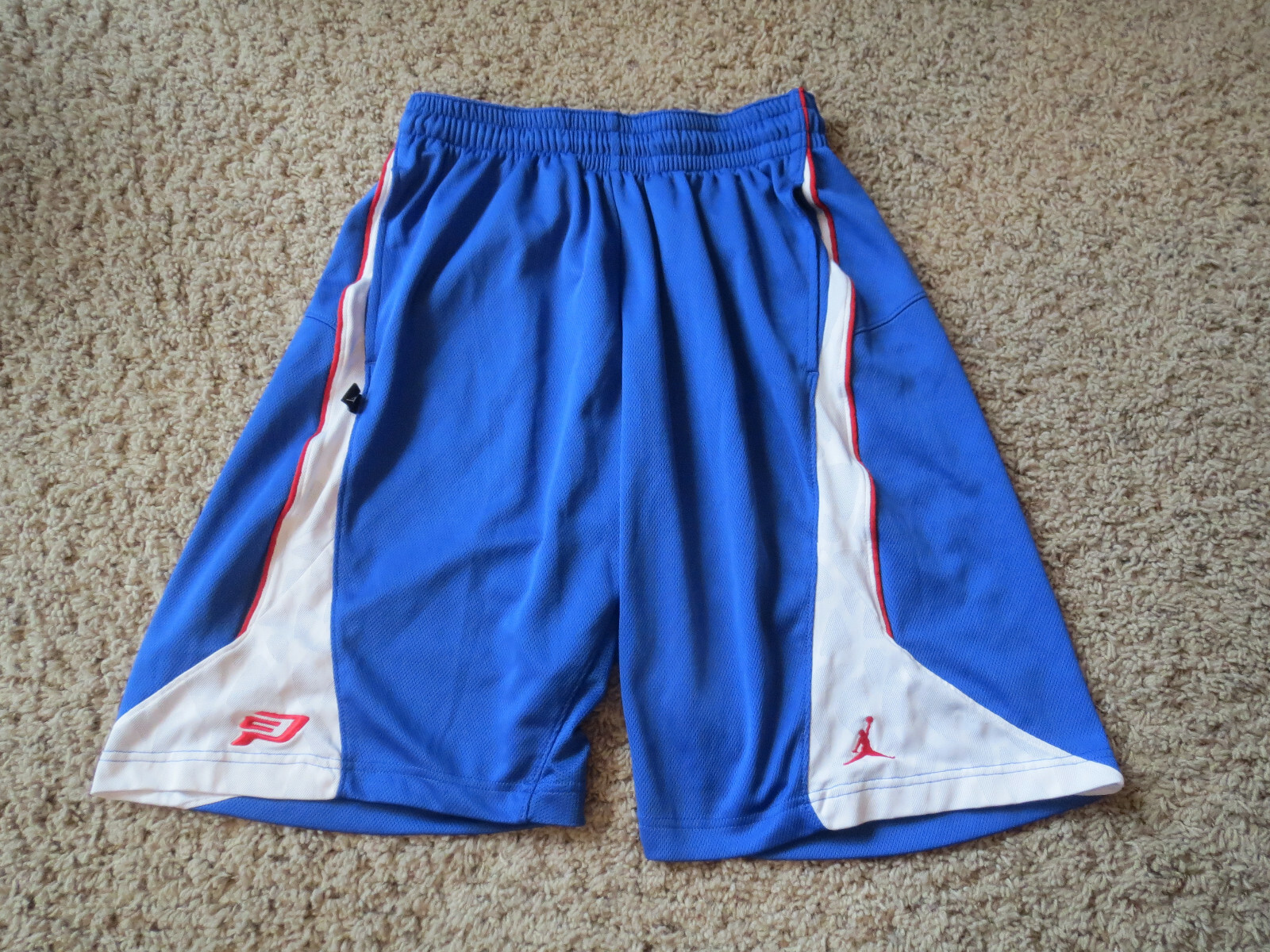 Nike Jordan Brand CP3 Chris Paul Basketball Shorts Bl… Gem