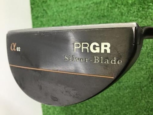 Used PRGR 02 SILVER-BLADE α Putter 34 inch