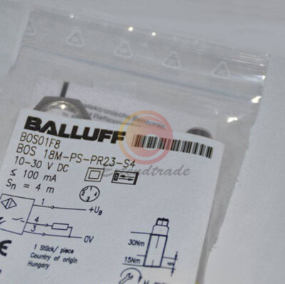 Neu Ein BALLUFF Sensor BOS 18M-PS-PR23-S4 BOS18M-PS-PR23-S4
