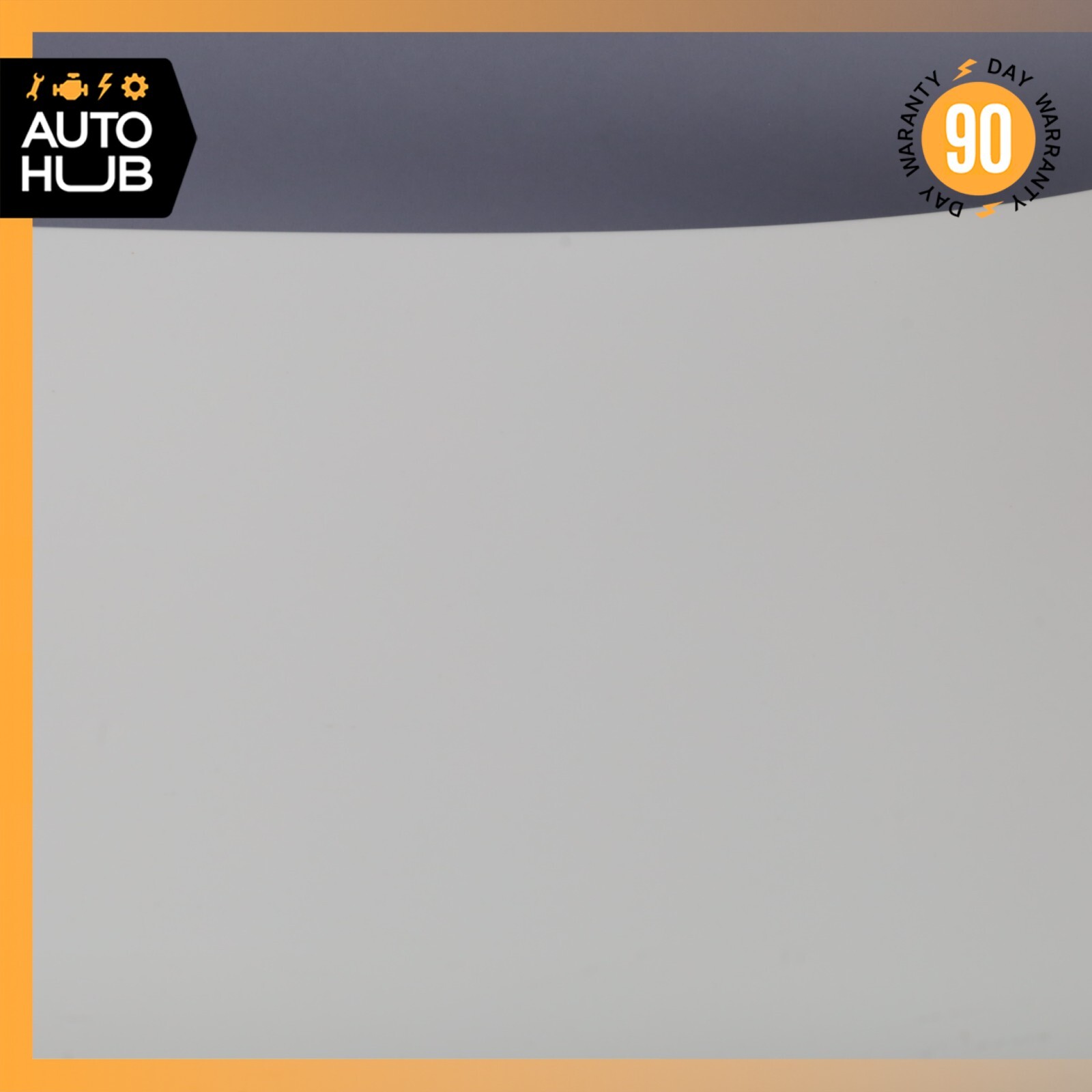 08-19 Maserati GranTurismo M145 Coupe Trunk Lid Panel Assembly White OEM 61k