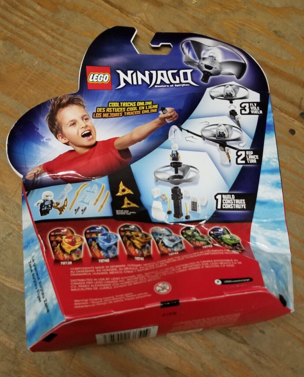 クリスマス LEGO NINJAGO: Airjitzu Zane Flyer (70742) New Box Damage