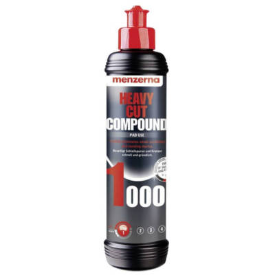 Menzerna Heavy Cut Compound Politur 1000 Schleifpolitur 250ml Feinschleifpolitur