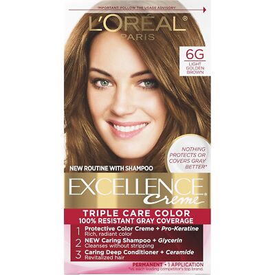 L'Oreal Paris Excellence Creme Permanent Hair Color (Pick Your Shade)