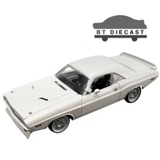 ACME 1970 DODGE CHALLENGER STREET FIGHTER 1/18 KOWALSKI WHITE A1806022
