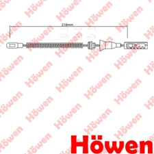 Fits Vauxhall Corsa 2000-2007 Hand Brake Cable Rear Howen 522151