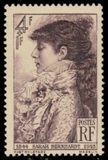 FRANCE B191 - Sarah Bernhardt "Actress" (pc10977)