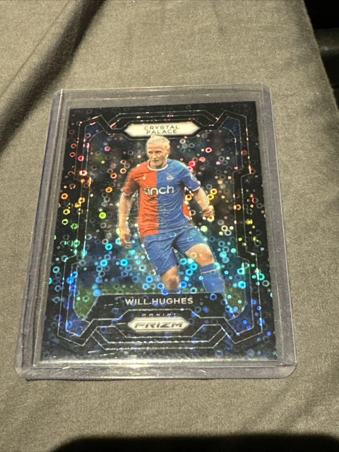 2023/24 Panini Prizm Will Hughes 1/1 One Of One Black Disco Crystal Palace Rare