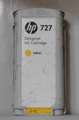 Original HP 727 Tinte yellow  B3P21A für DesignJet T1500 T1530 T2500 T920 D