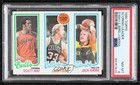 1980 Topps Larry Bird Scott May Jack Sikma #232-30-47 PSA 8 Rookie RC HOF 15ho