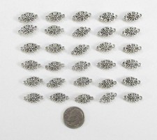 30-NEW TIBETAN SILVER CHANDELIER EARRING CONNECTORS 8 X 16 MM