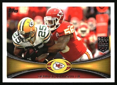 2012 Topps #284 Derrick Johnson Kansas City Chiefs