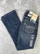 Wrangler Women's Boot Cut Jeans Sz 1/2x30 Cowgirl Rodeo