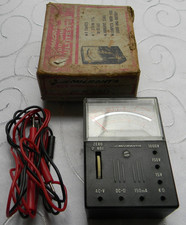 VINTAGE RADIO SHACK BOXED MICRONTA 1,000 OHMS/VOLT MULTITESTER 22-027A