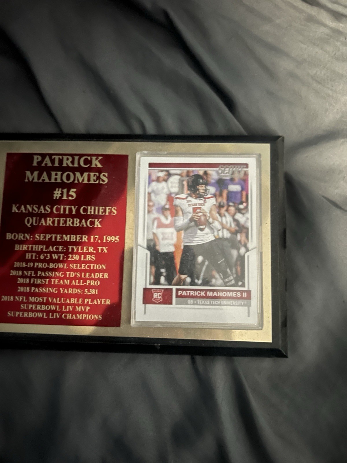 2017 Score - Rookies Patrick Mahomes II #403 (RC)