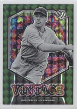 2021 Panini Mosaic Vintage Green Mosaic Prizm Bob Feller #V12 HOF sh7