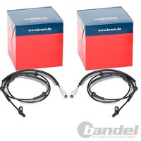2X Bremi ABS-SENSOR Raddrehzal Hinten Passend FüR CitroËN Jumpy Fiat Scudo Peuge