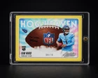 2025 Panini Absolute Football Spectrum Gold Cam Ward #HH-CWD PSA 10