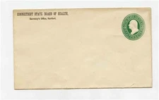 Connecticut State Board of Health 3 Cent Washington Cover