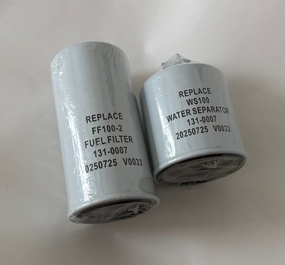 NEW WS100 Pre-Filter & FF100-2 Fuel Filter Combo Pack - Efficient Filtration