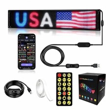Devil Eyes Light for Windshield 1Pcs 15x4 Inch Ojos LED para Carro Dual Con...