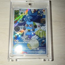 The Pokémon Company Riolu 215/198 SV01 Scarlet & Violet IR Holo Full Art on eBay