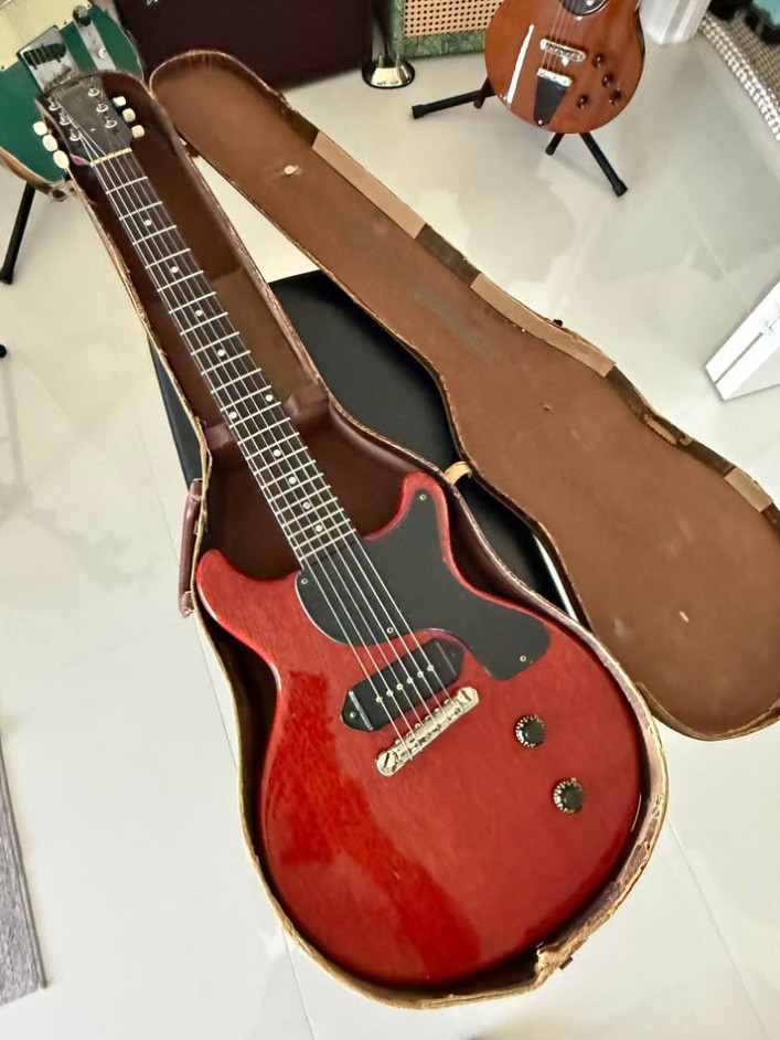 Gibson Les Paul Junior 1960/1961 - Original Cherry, Alligator Case