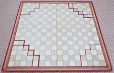 Halma Antique Vintage 1910s Folding Game Board F.H.Ayres